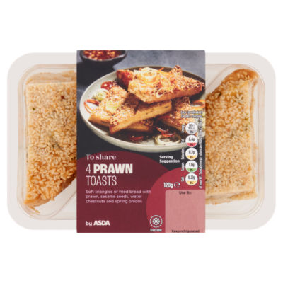 to Share 4 Prawn Toasts 120g thumbnail 2