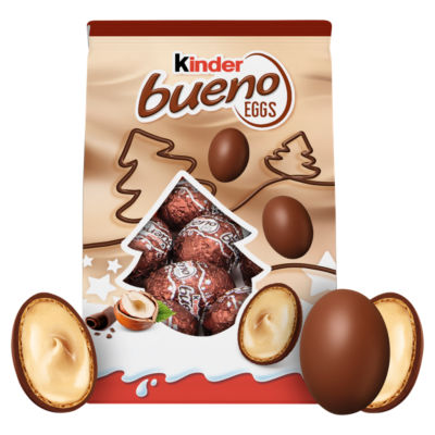 Bueno Milk Chocolate & Hazelnut Mini Easter Eggs Bag 80g thumbnail 3