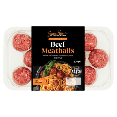 The Scottish Butcher Premium 12 Beef Meatballs 300g