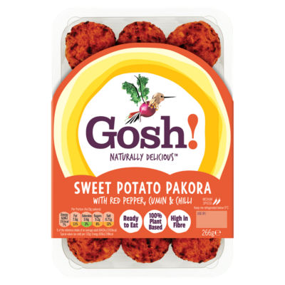 Sweet Potato Pakora with Red Pepper, Cumin & Chilli 266g thumbnail 2