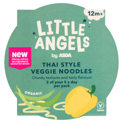 Little Angels by  Organic Thai Style Veggie Noodles 12m+ 200g thumbnail 2