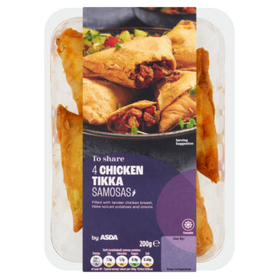 to Share 4 Chicken Tikka Samosas 200g thumbnail 2