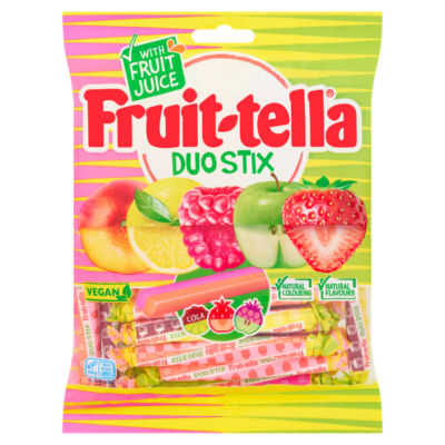 Fruittella Duo Stix Sweets Sharing Bag