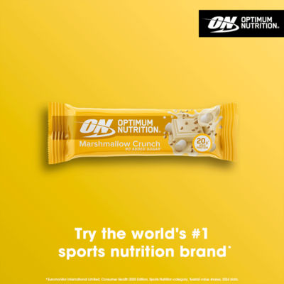 Protein Bar, Marshmallow Crunch Flavour, single serve, 65g thumbnail 4