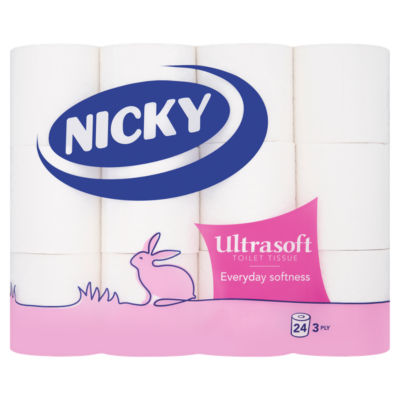 Ultrasoft Toilet Tissue 3 Ply 24 Rolls thumbnail 2