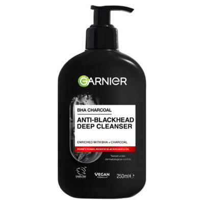 Garnier Pure Active BHA (Salicylic Acid) + Charcoal Daily Face Cleanser