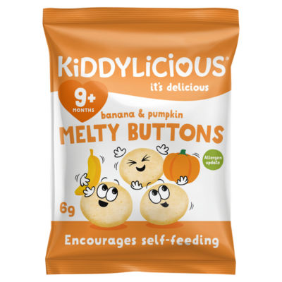 Banana & Pumpkin Melty Buttons 9+ Months 6g thumbnail 2