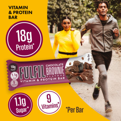 Chocolate Brownie Flavour Vitamin & Protein Bar 55g thumbnail 3