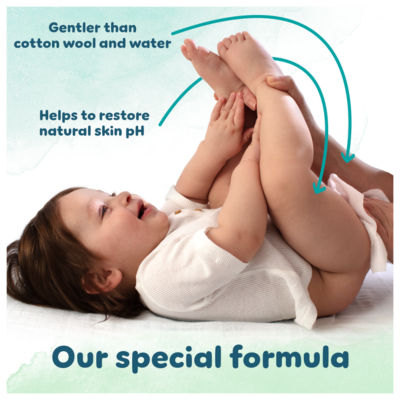 Harmonie New Baby Wipes Plastic Free 9 Packs of 46 Wipes = 414 Baby Wet Wipes thumbnail 4