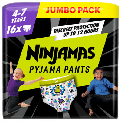 Pyjama Pants Unisex Spaceships, 4 - 7 Years, 16 Pyjama Pants thumbnail 2