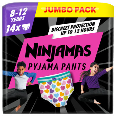 Pyjama Pants Unisex Hearts, 8 - 12 Years, 14 Pyjama Pants thumbnail 2