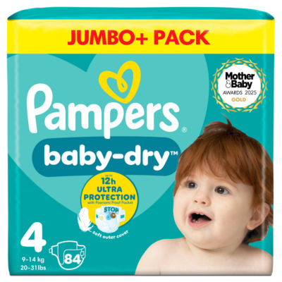 Baby-Dry Size 4, 84 Nappies thumbnail 2