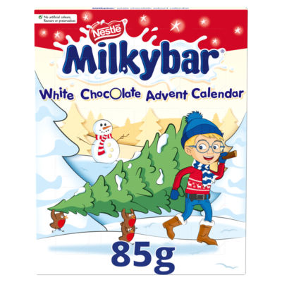 White Chocolate Advent Calendar 85g