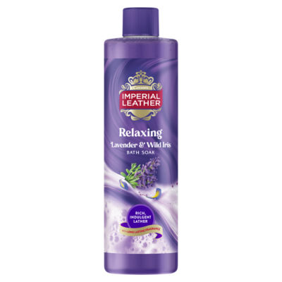 Relaxing Lavender & Wild Iris Bath Soak 850ml thumbnail 2
