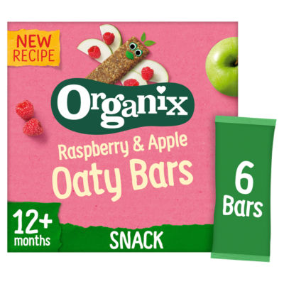 Raspberry & Apple Soft Oaty Bars Toddler Snacks Multipack 138g (6x23g) 12 months+ thumbnail 2