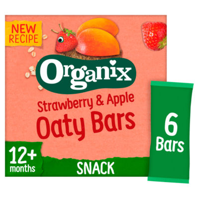 Strawberry & Apple Soft Oaty Bars Toddler Snacks Multipack 138g (6x23g) 12 months+ thumbnail 2