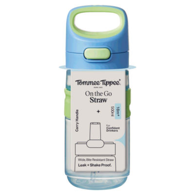 1x On-the-Go Straw, Push-to-Open Lid, 18 Months+, Assorted Colours thumbnail 2