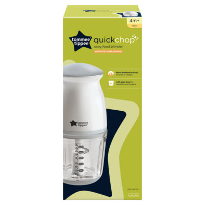 500ml Quick-Chop Mini Baby Food Blender & Chopper with Glass Bowl thumbnail 2