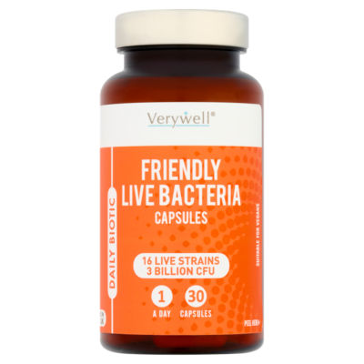Friendly Live Bacteria 1 a Day 30 Capsules thumbnail 2