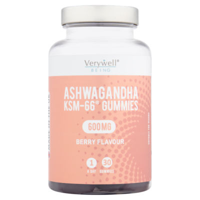 Being Ashwagandha KSM-66 Gummies 600mg Berry Flavour 30 Gummies