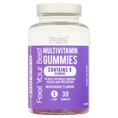 Vitamins Multivitamin Gummies Mixed Berry Flavour 1 A Day 30 Gummies thumbnail 2