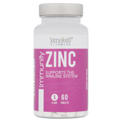 Vitamins Immunity Zinc 60 Tablets thumbnail 2