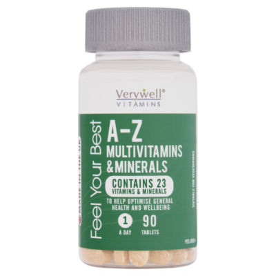 Feel Your Best A-Z Multivitamins & Minerals 1 A Day 90 Tablets