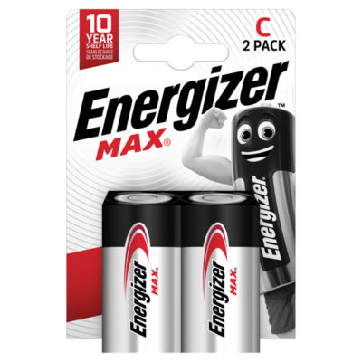 Max C Batteries Alkaline 2 Pack thumbnail 2
