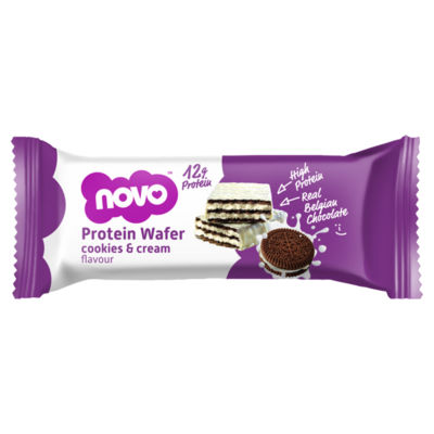 Protein Wafer Cookies and Cream Flavour 40g thumbnail 2