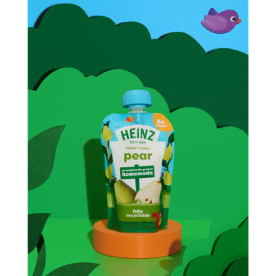 By Nature Pear Baby Food Fruit Pouch 6+ Months 100g thumbnail 3