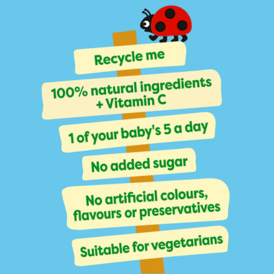 By Nature Apple Baby Food Fruit Pouch 6+ Months 100g thumbnail 4
