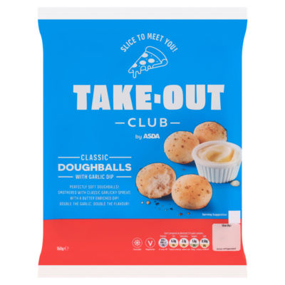 Take-Out Club by  Classic Doughballs with Garlic Dip 160g thumbnail 2