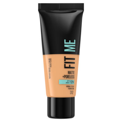 Fit Me Matte + Poreless Medium Coverage Matte Blendable Foundation 312 Golden thumbnail 2