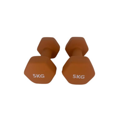 Orange 5kg Dumbbell - Set of 2