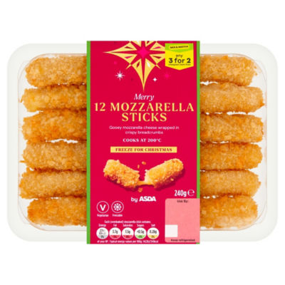 Merry 12 Mozzarella Sticks 240g