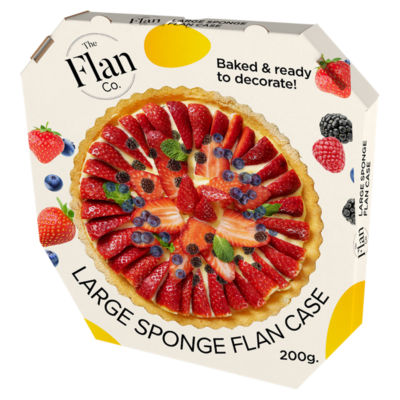 Large Sponge Flan Case 200g thumbnail 2