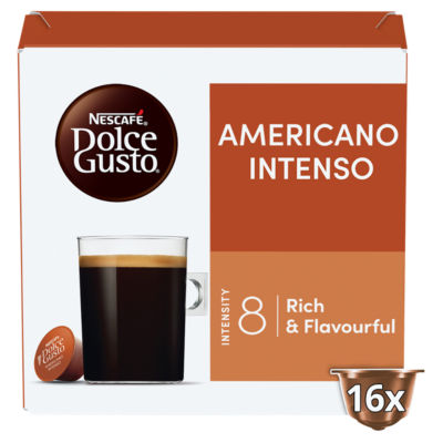 Dolce Gusto Americano Intenso Coffee Pods x16 (16 Servings) thumbnail 2