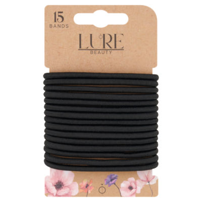 15 Wide Snagfree Bands Black