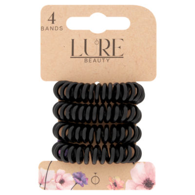4 Bands Hair Hoops Black thumbnail 2