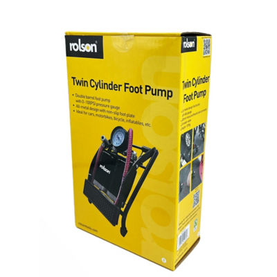 Double Cylinder Foot Pump