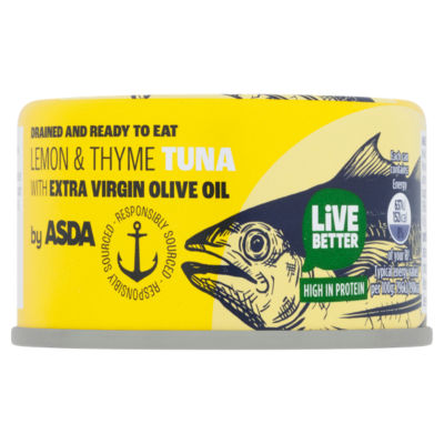 Lemon & Thyme Tuna with Extra Virgin Olive Oil 80g thumbnail 2