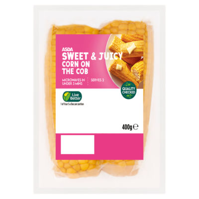 Sweet & Juicy Corn on the Cob 400g thumbnail 2