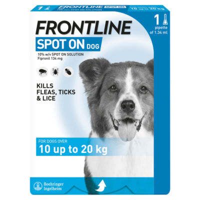 Spot On Flea & Tick Treatment For Medium Dogs 10-20kg thumbnail 2