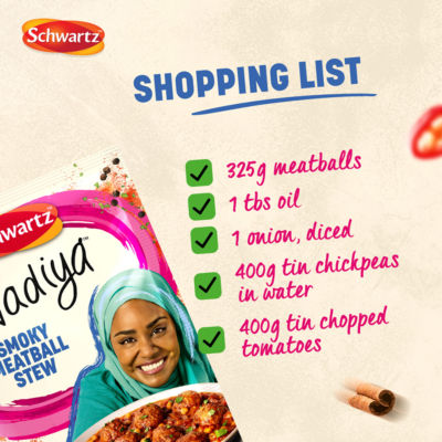 Nadiya Smoky Meatball Stew Recipe Mix 30g thumbnail 3