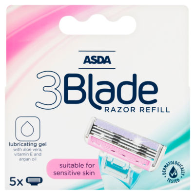 3 Blade Razor Refill thumbnail 2