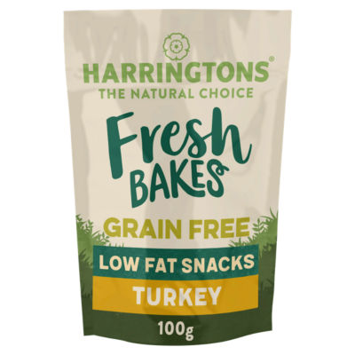 Fresh Bakes Grain Free Low Fat Snacks Freshly Prepared Turkey 100g thumbnail 2