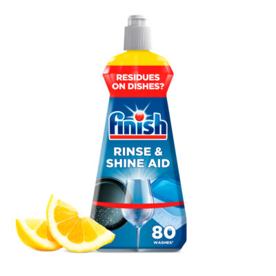 Rinse & Shine Aid, Lemon, 400ml