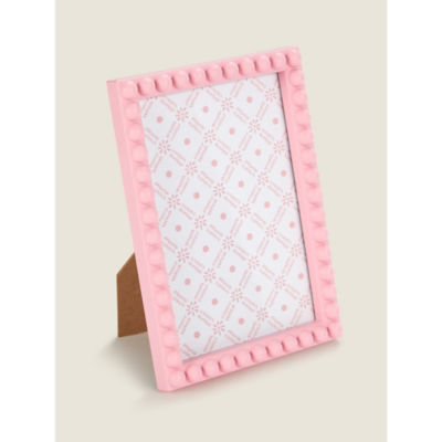 Pink Beaded Frame 6 x 4 Inch thumbnail 2