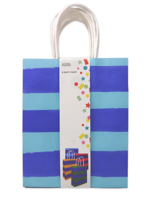 Treat Bags Blue Stripe