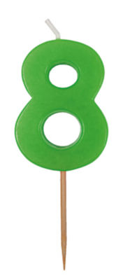 Number Candle 8